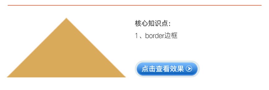 利用 CSS 绘制小三角形